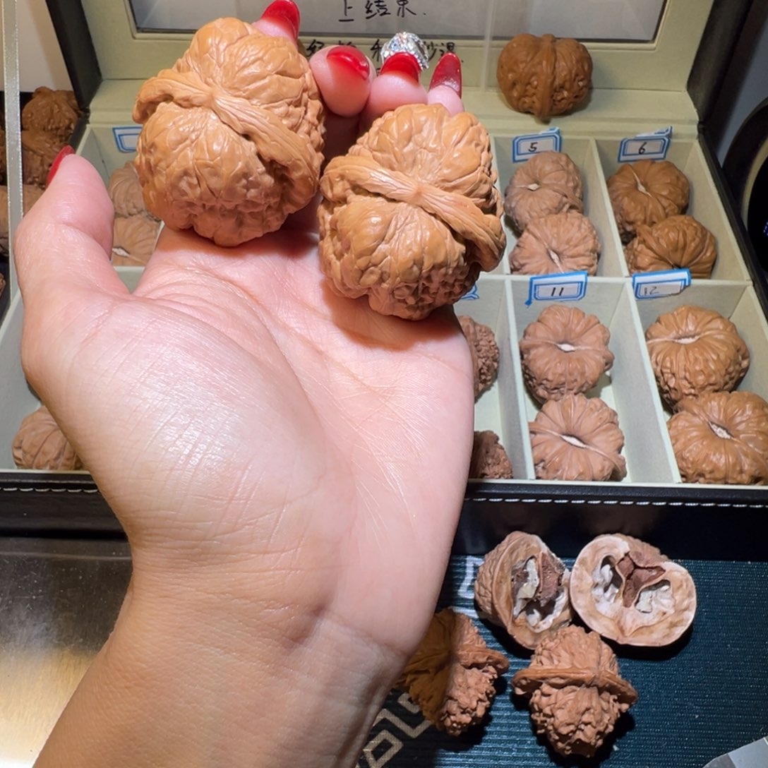 小***锋文玩核桃吊坠南瓜40