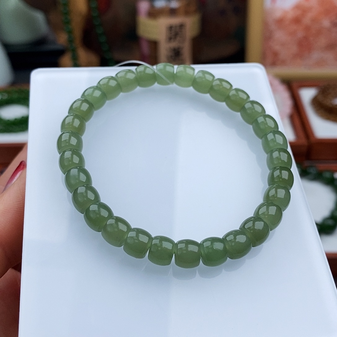 和田玉手链未镶嵌