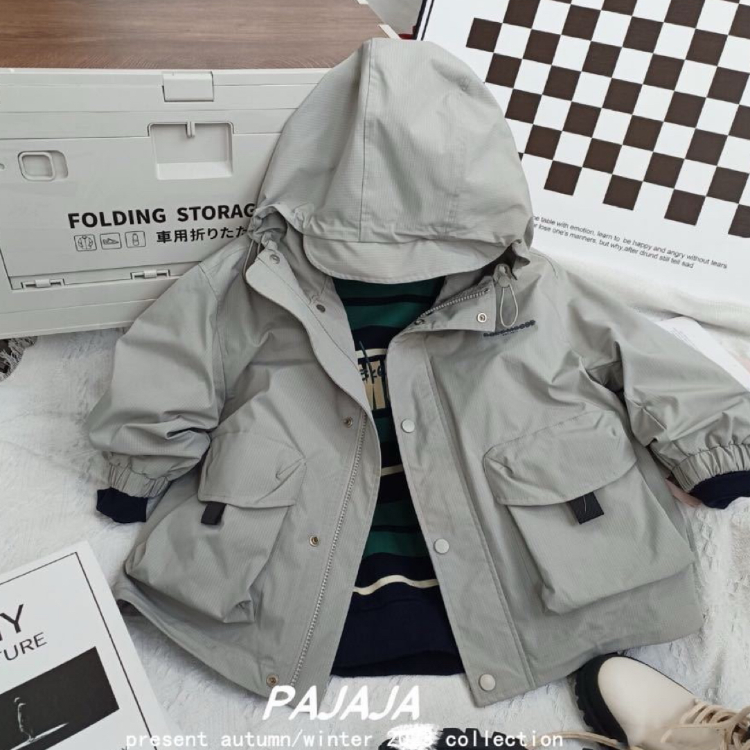 867018大童 秋款 木瓜汁品牌 外套男孩男童儿童休闲韩版时尚