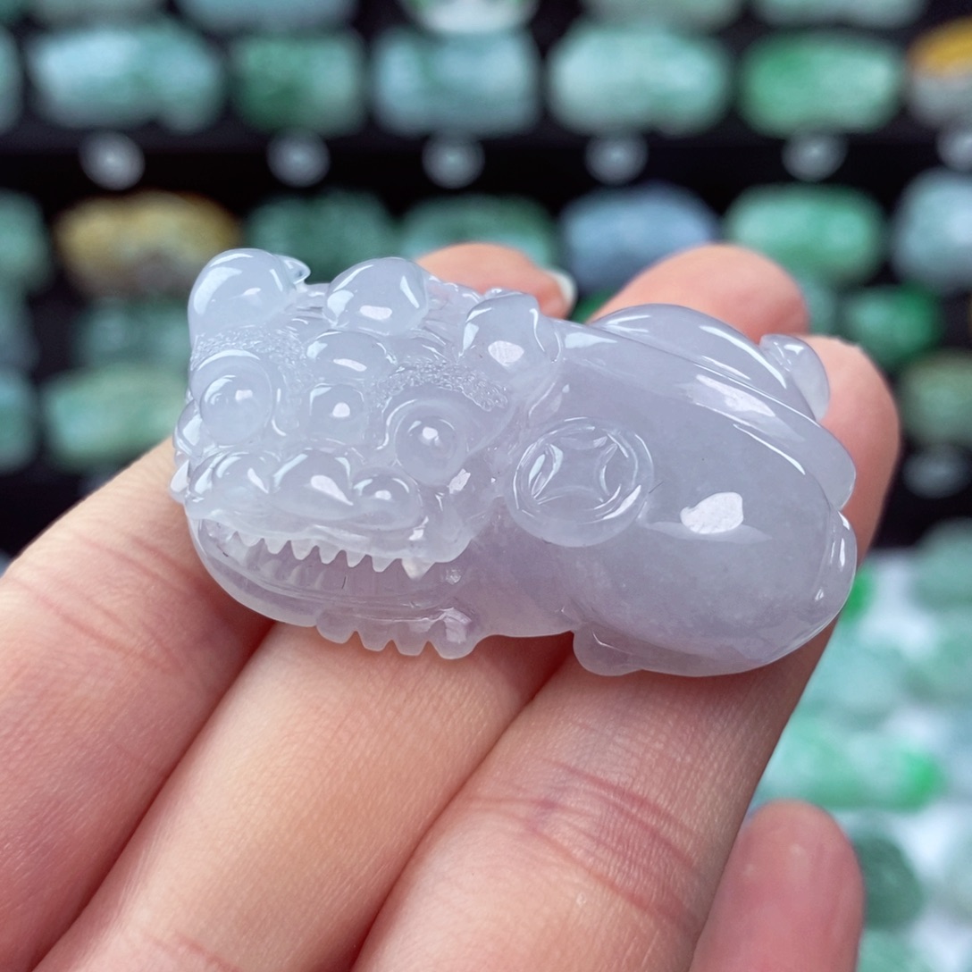 翡翠颈饰未镶嵌天然