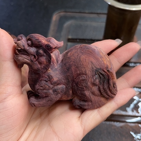 黄花梨/降香黄檀把件༒*木海南黄花梨