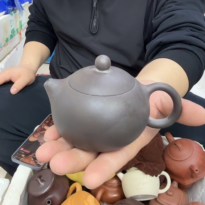 紫砂茶盘宜兴紫砂壶原矿紫砂壶瑕疵