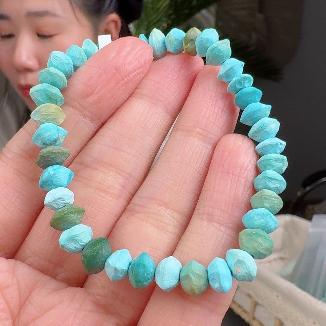 绿松石珠宝奇石未镶嵌