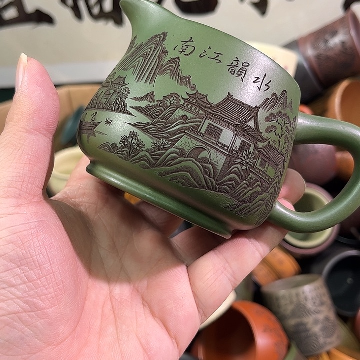 茶杯紫砂全手工紫砂主人杯