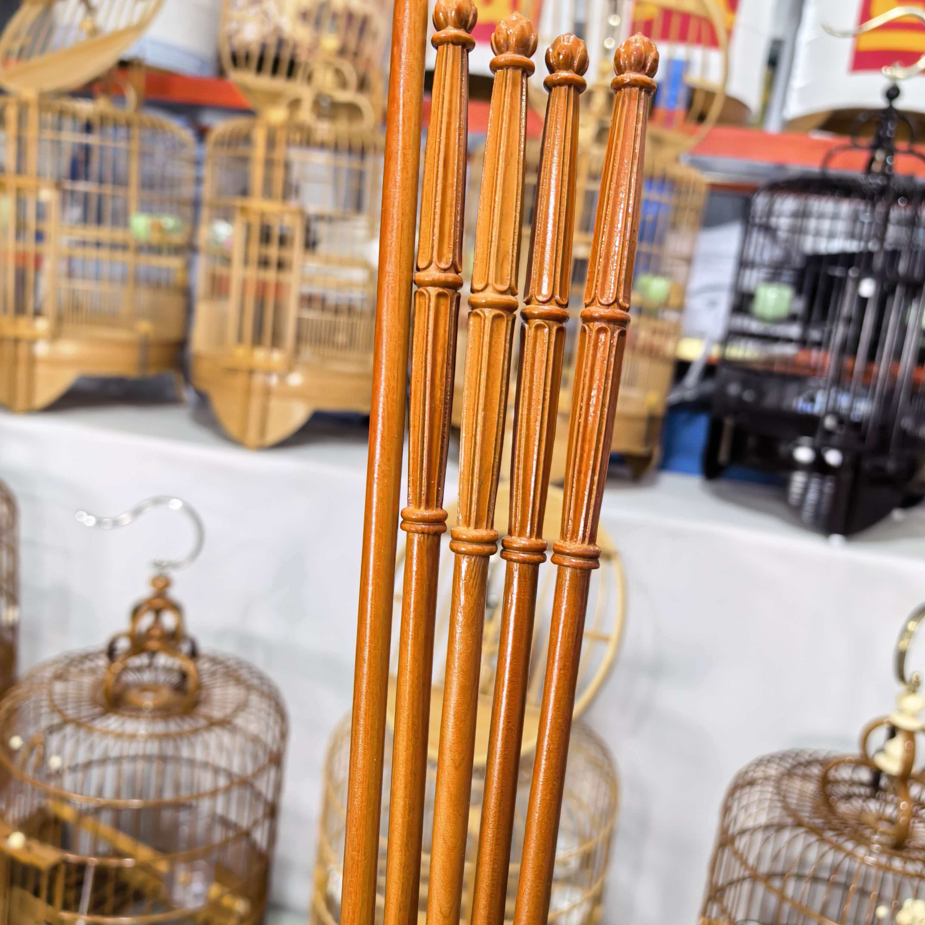 鸣中雀【莲花门签】广笼专用宠物鸟鸟笼鸟用配件 鸟笼配件