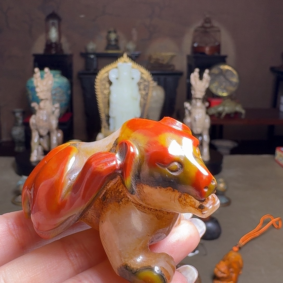 和田玉挂件未镶嵌康*庆