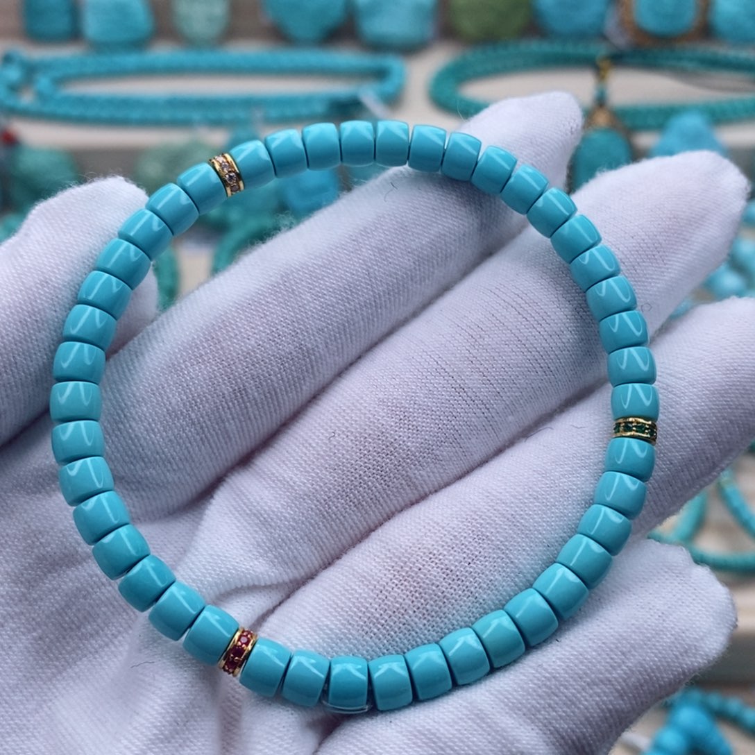 绿松石珠宝奇石未镶嵌