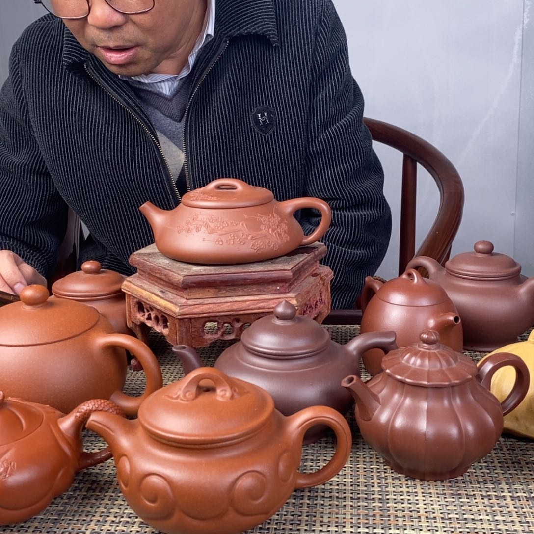 马***斌茶壶紫砂宜兴紫砂壶茶壶老丁山紫砂