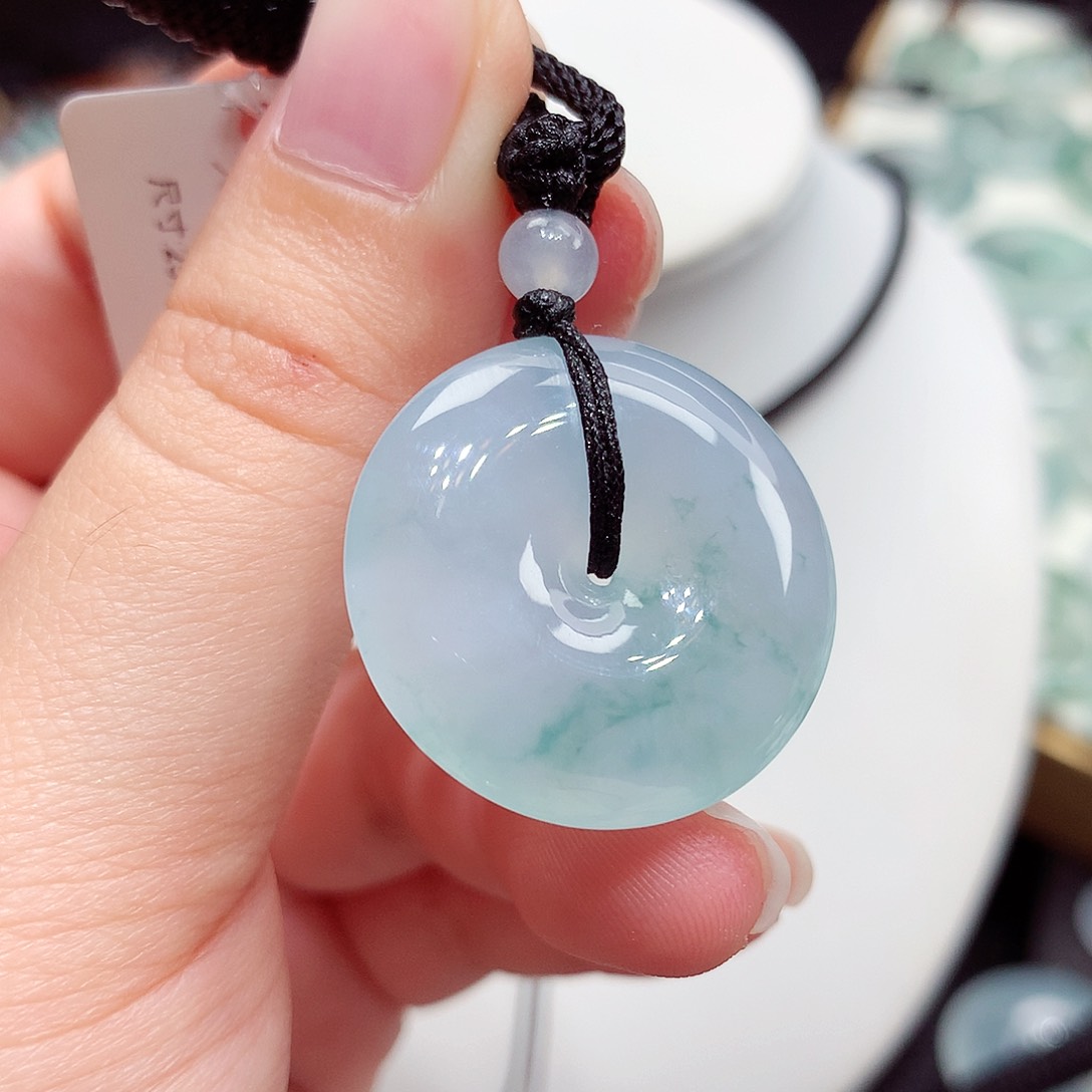 颈饰未镶嵌翡翠翡翠15，25.5/6