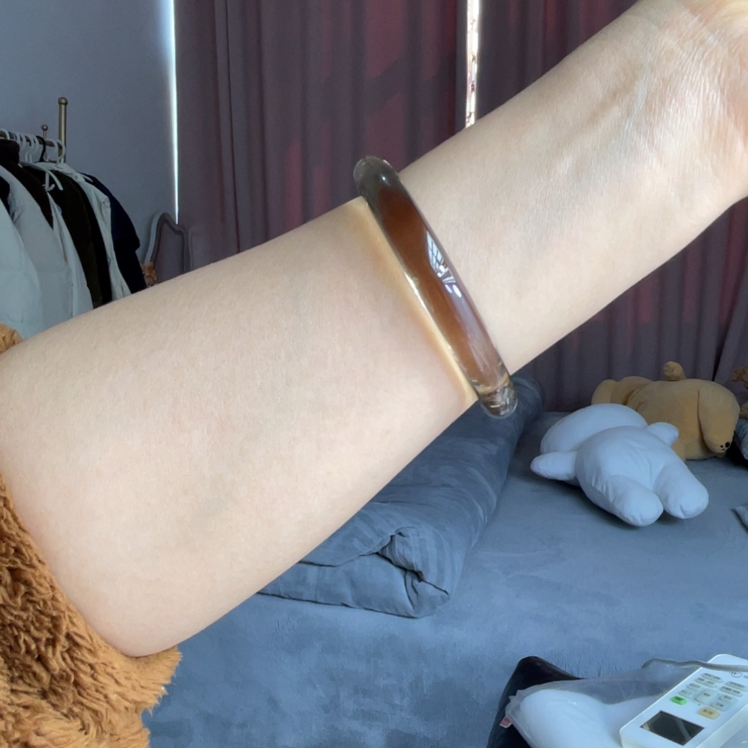 水晶手镯59圈口2号未镶嵌