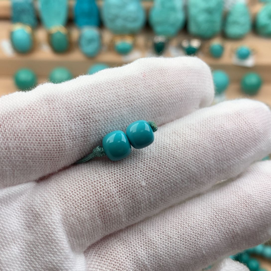 绿松石配饰未镶嵌6.5