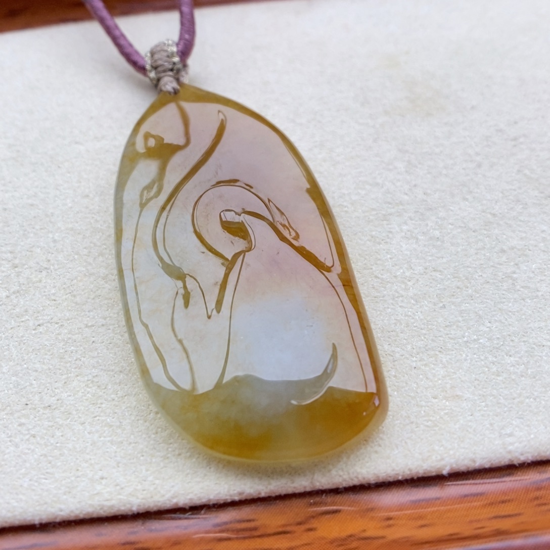 翡翠未镶嵌颈饰吊坠18