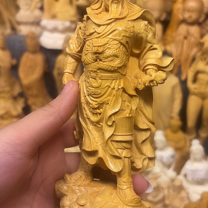 黄杨木黄杨木瑕疵关公