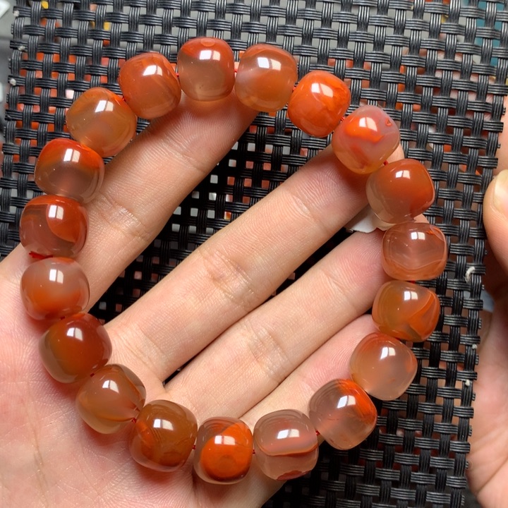 未镶嵌手串南红玛瑙乐*13mm