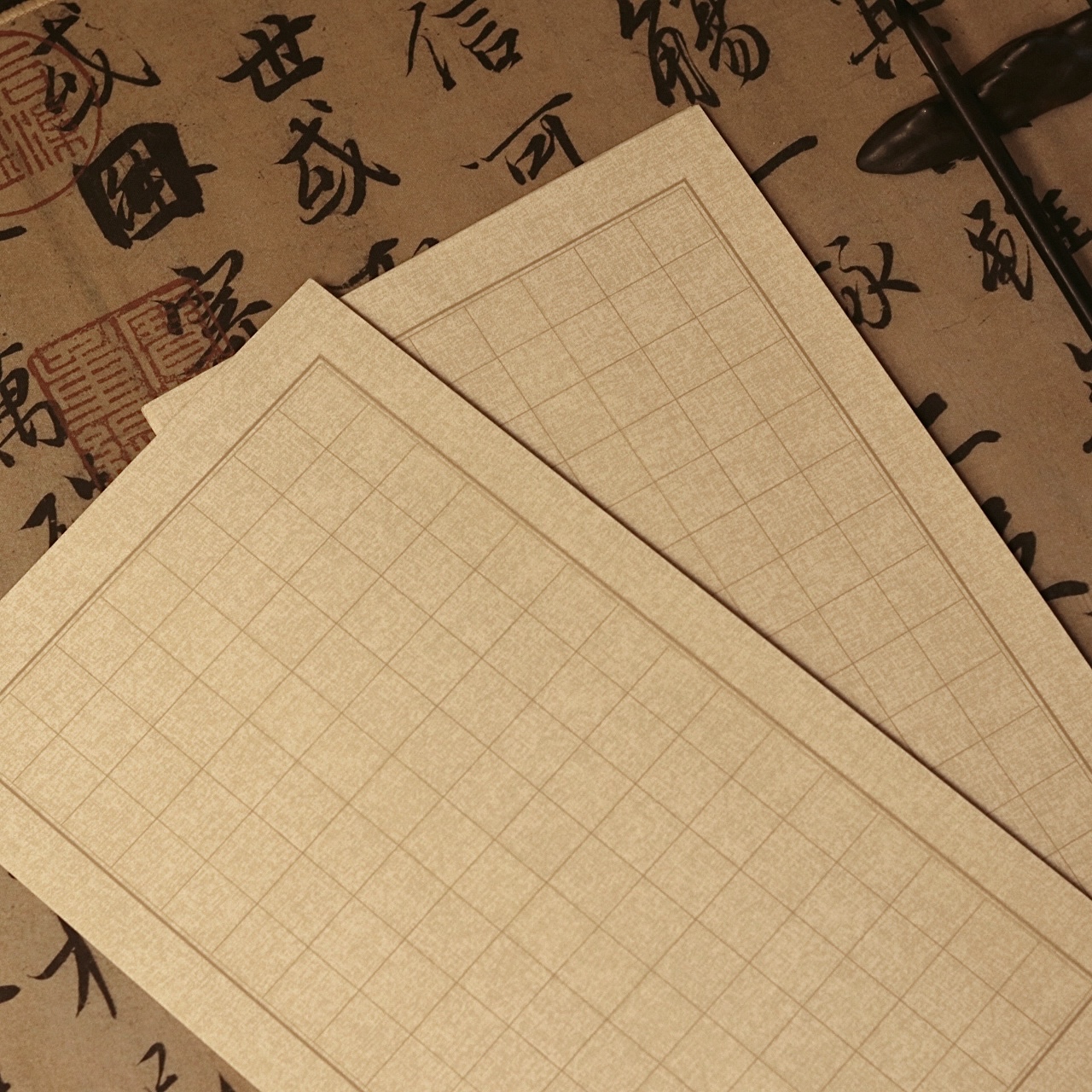 「经典 蜡染日课纸」小楷专用不洇墨书写流畅