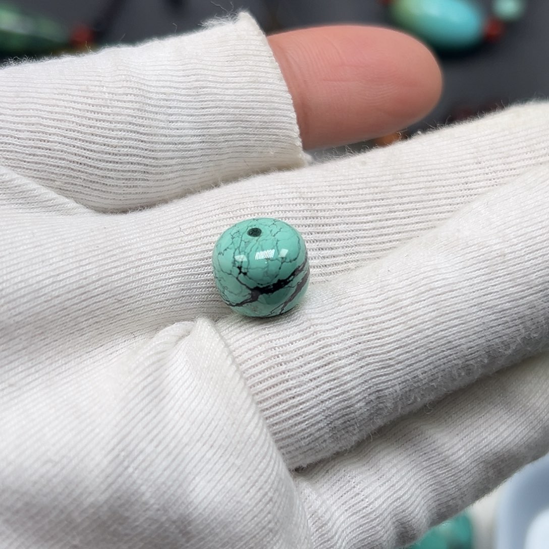 绿松石珠宝奇石未镶嵌應*