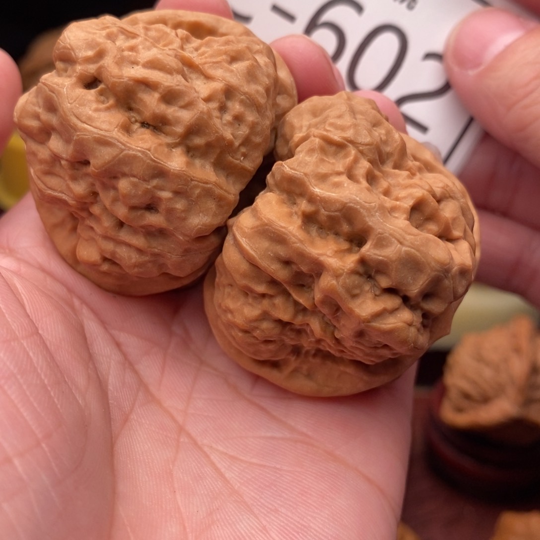 文玩核桃把件开背蛙42