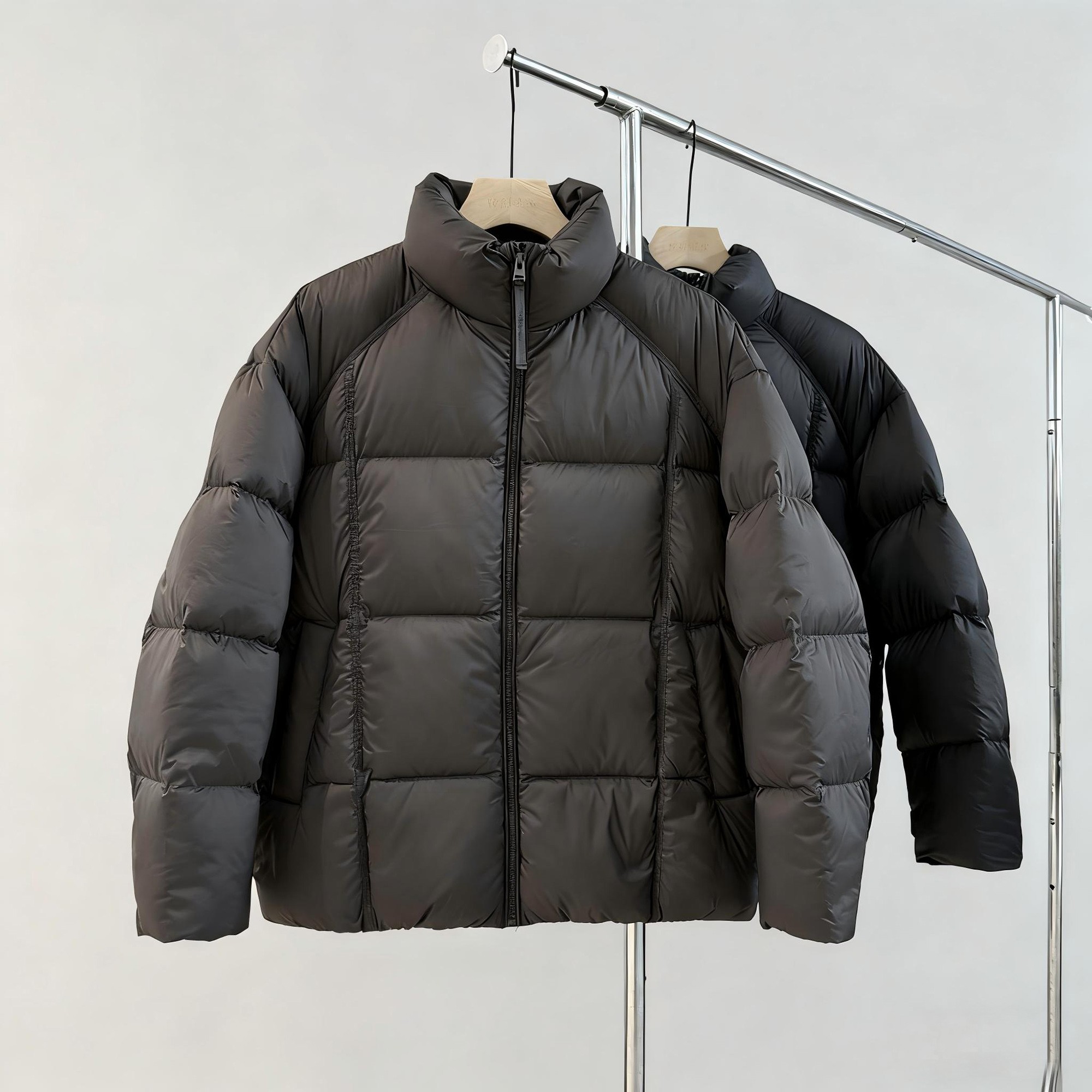 新款羽绒服冬季潮流立领云朵泡芙宽松版轻量白鸭绒保暖外套1234