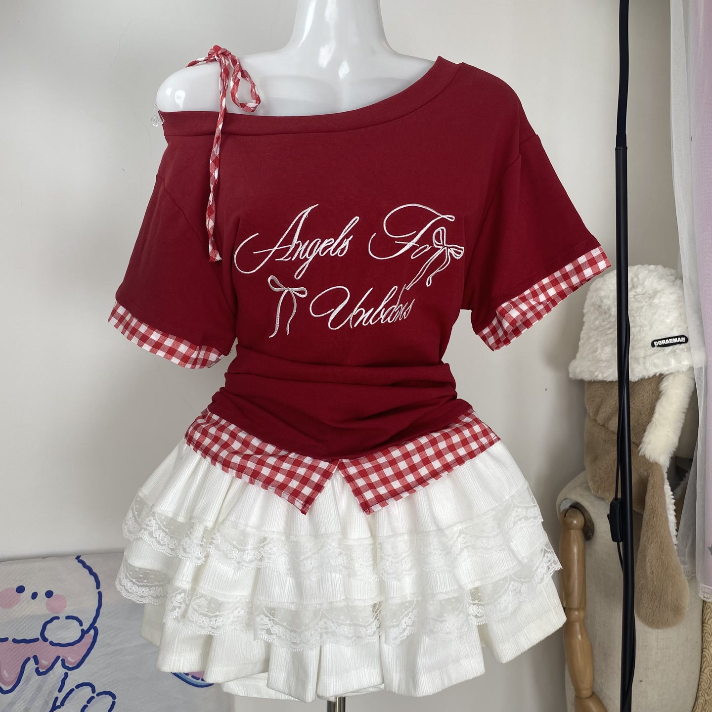 【兜小兜原创】可乐重工蛋糕蓬蓬裙Lolita裙