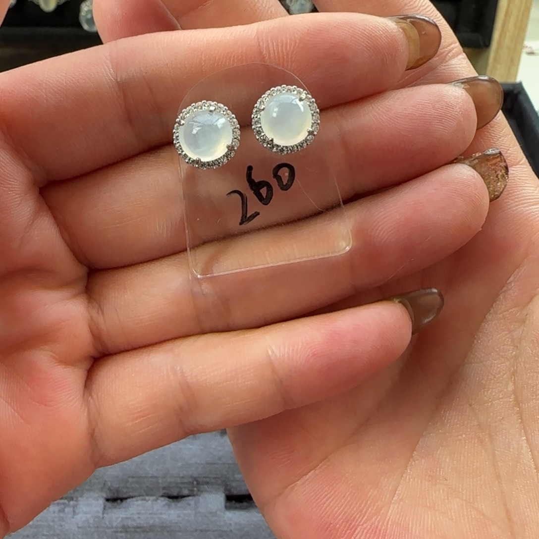 翡翠银S925镶嵌戒指