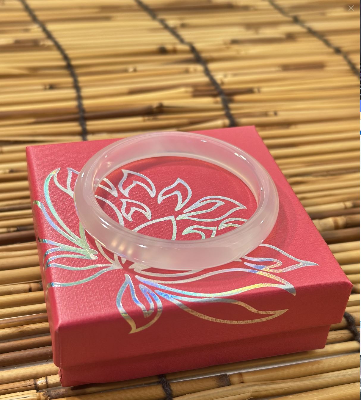 夏款正品玛瑙天然窄条白月光荔枝冻高透送礼百搭显白女生手饰