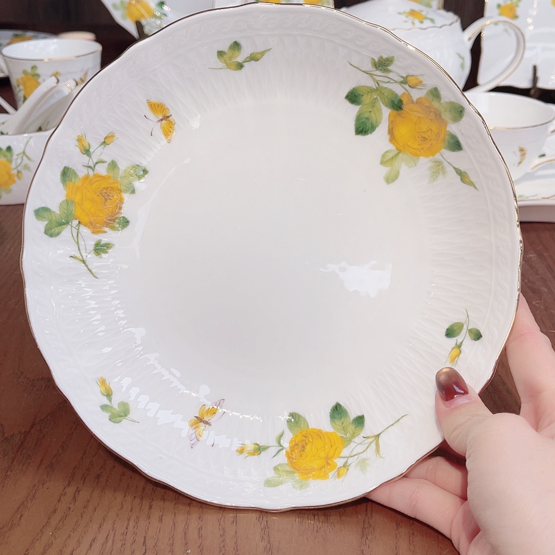 骨瓷8寸汤盘///////