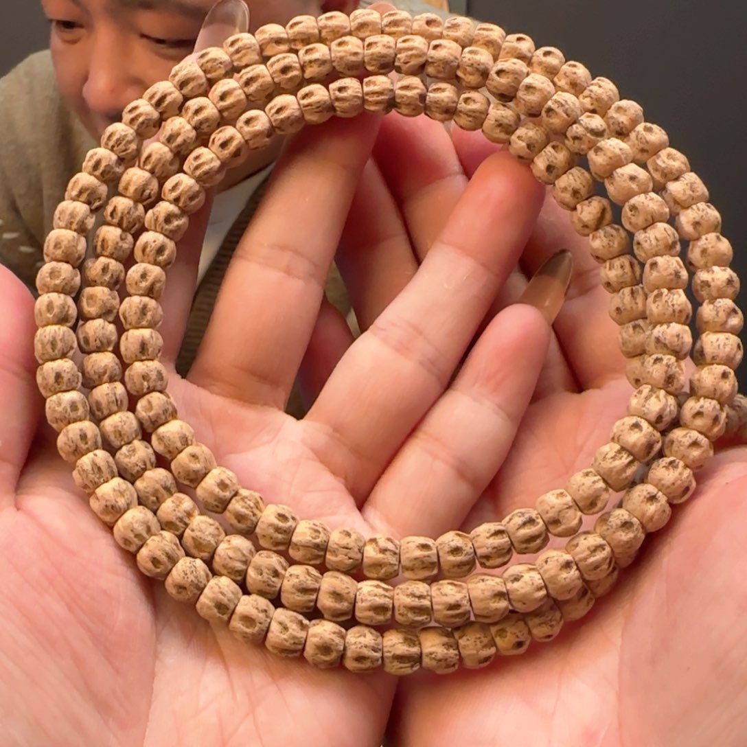 柏香籽/百香籽手串黑瞳7