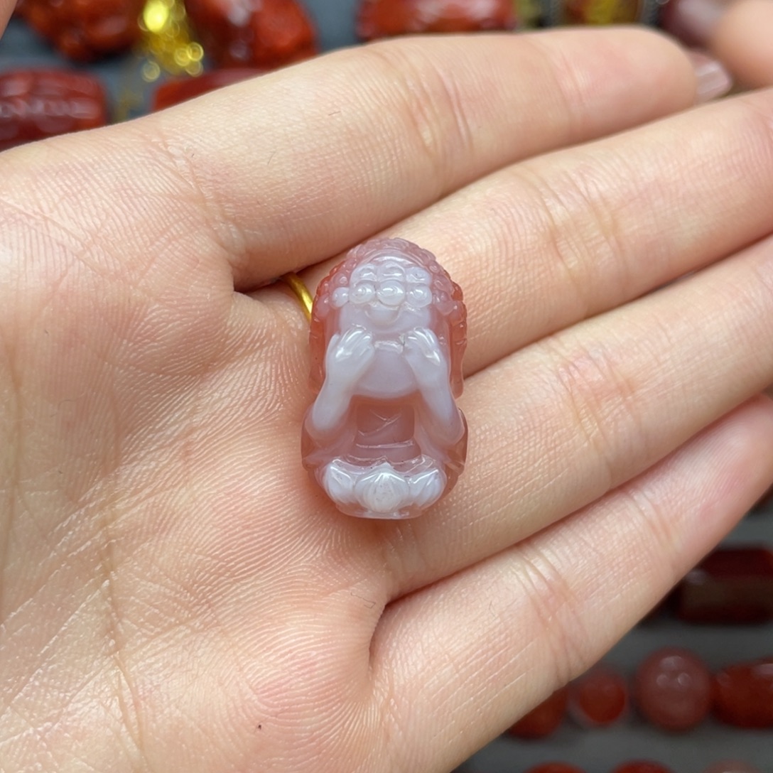 南红玛瑙未镶嵌配饰