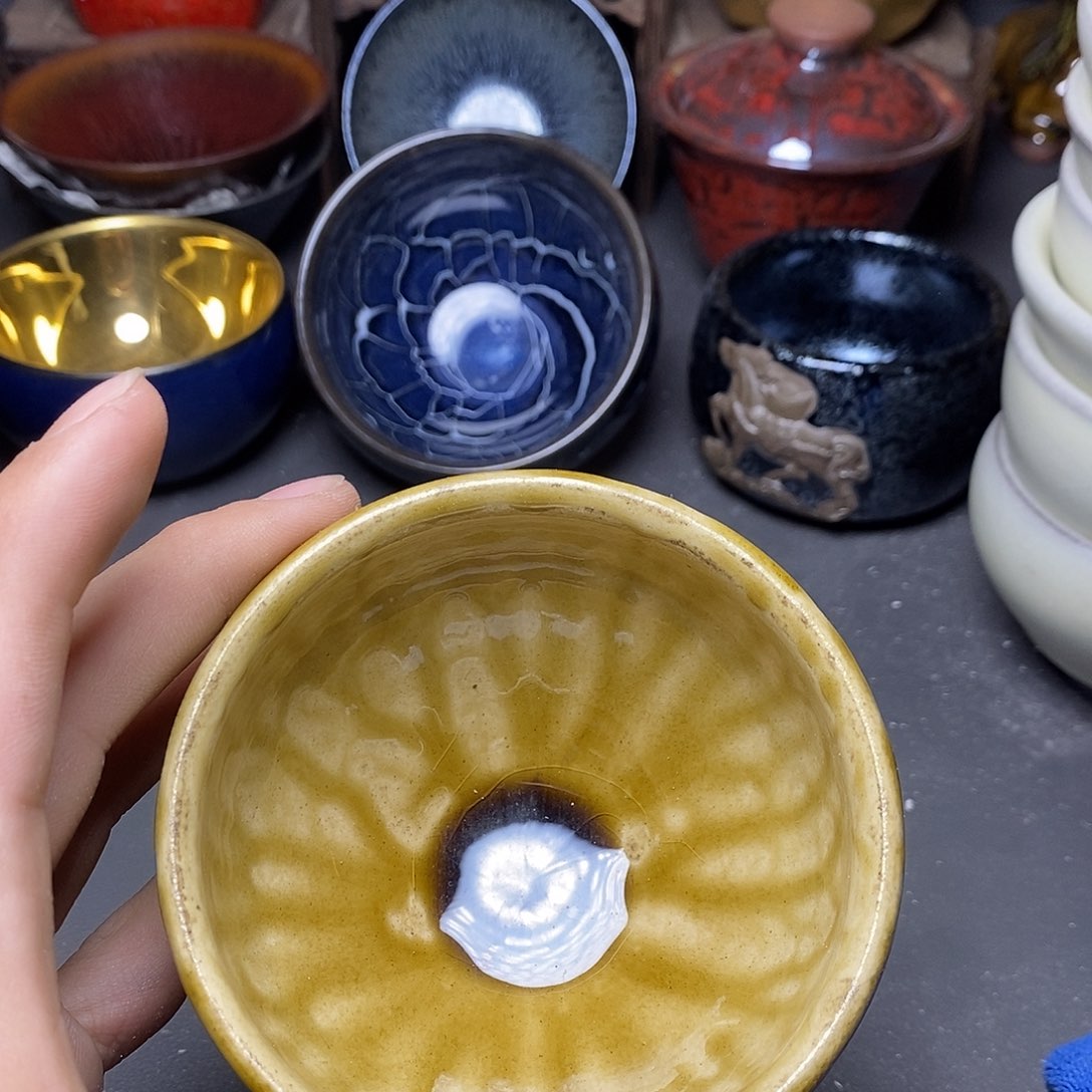 茶盏有瑕介意勿拍174