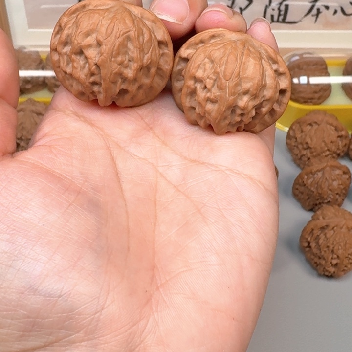 文玩核桃把件37全品野狼