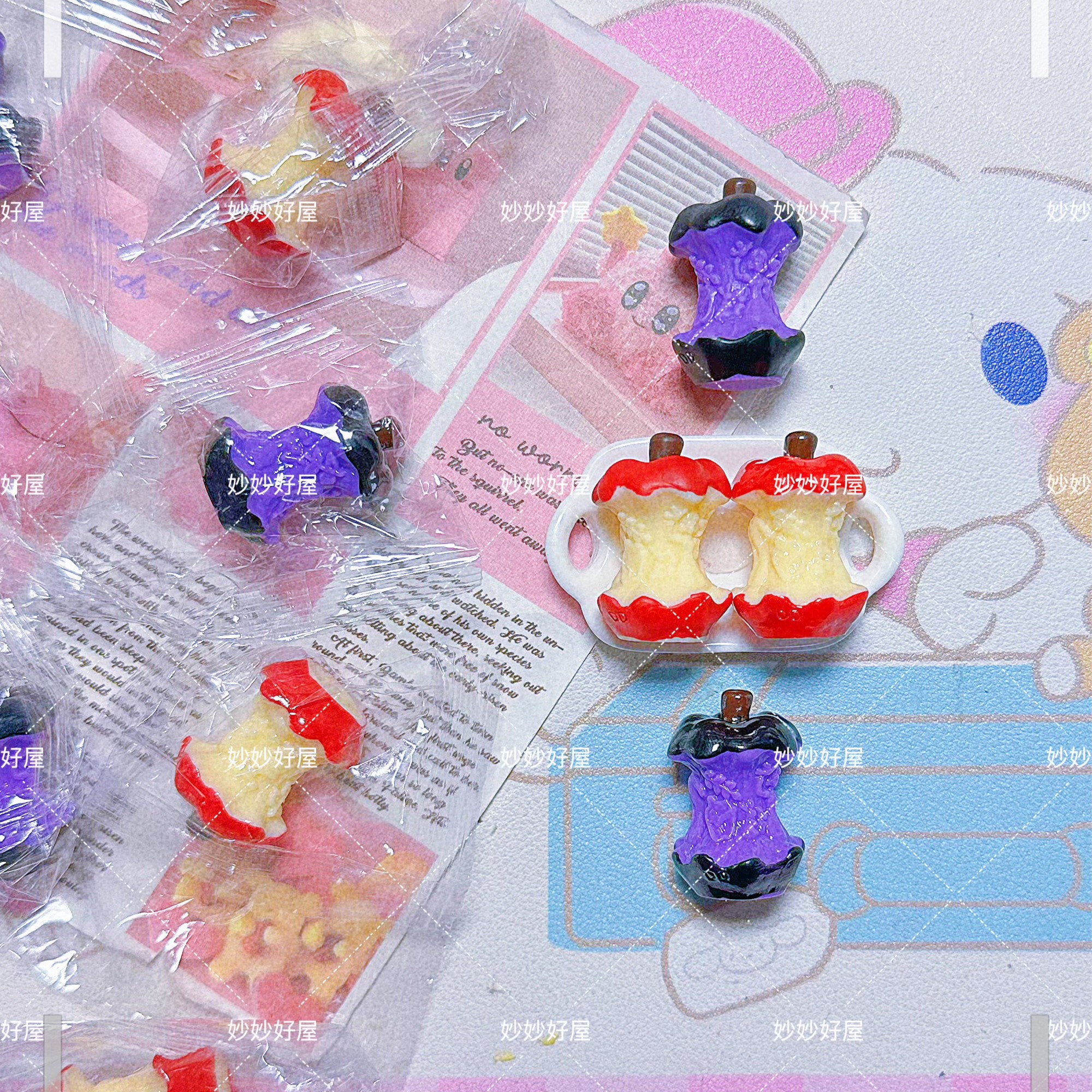 阿噔定制/可乐定制/小艾定制食玩diy独家40飞奶油胶手作