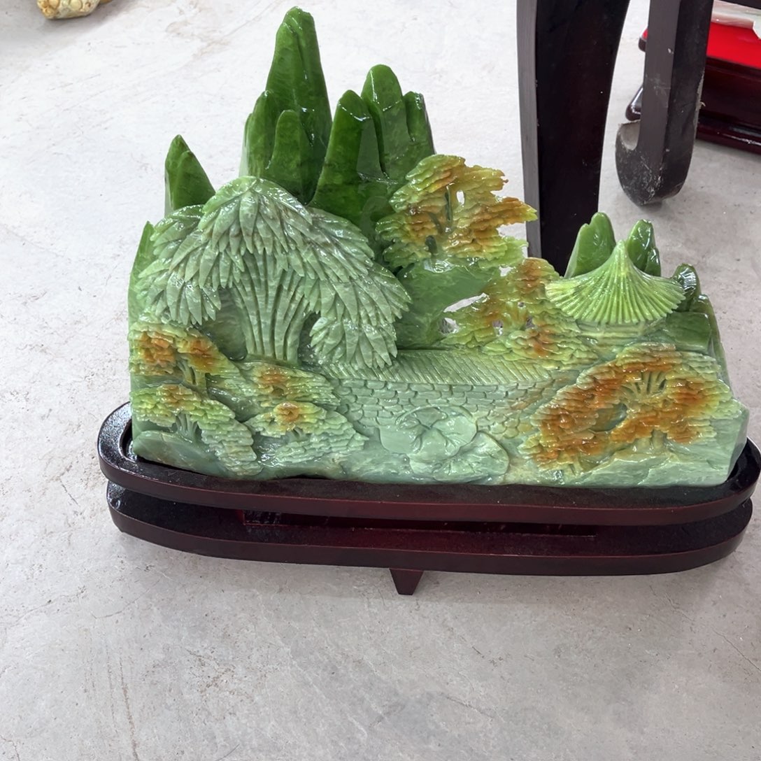 玉手工制作工艺摆件