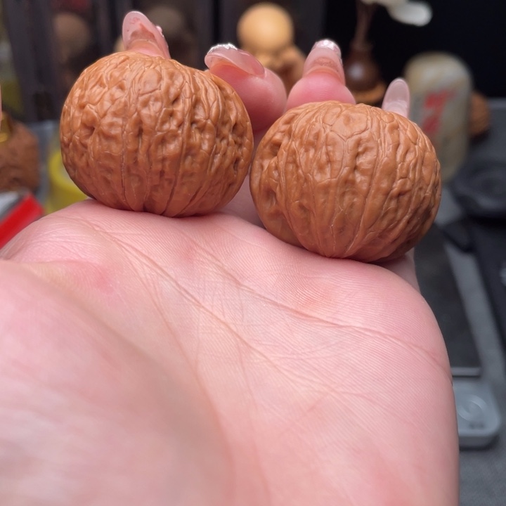 文玩核桃把件铁锤37微修