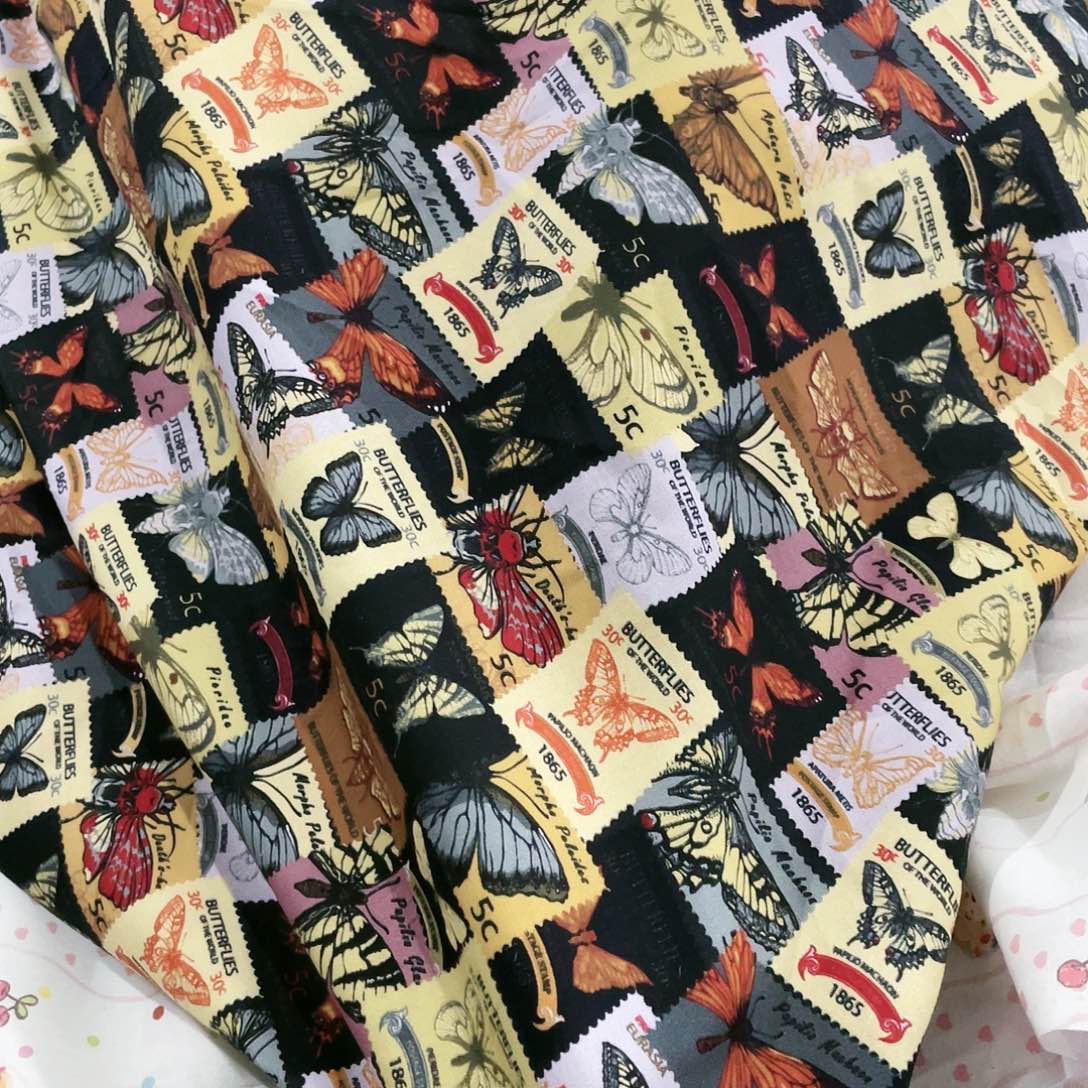 一米价纯棉平布1.1米宽果子布艺地卷