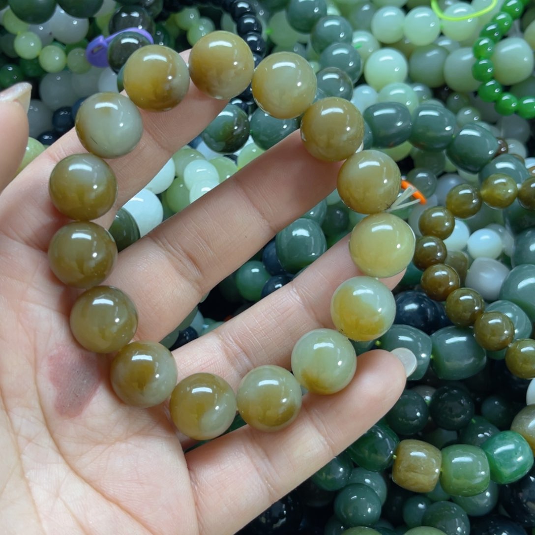 和田玉手链未镶嵌