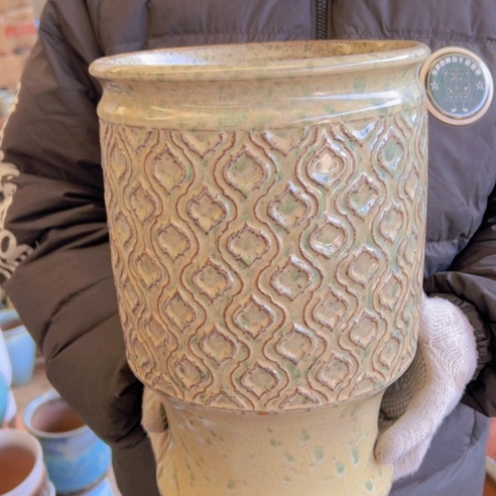 紫砂花盆高30口20—————