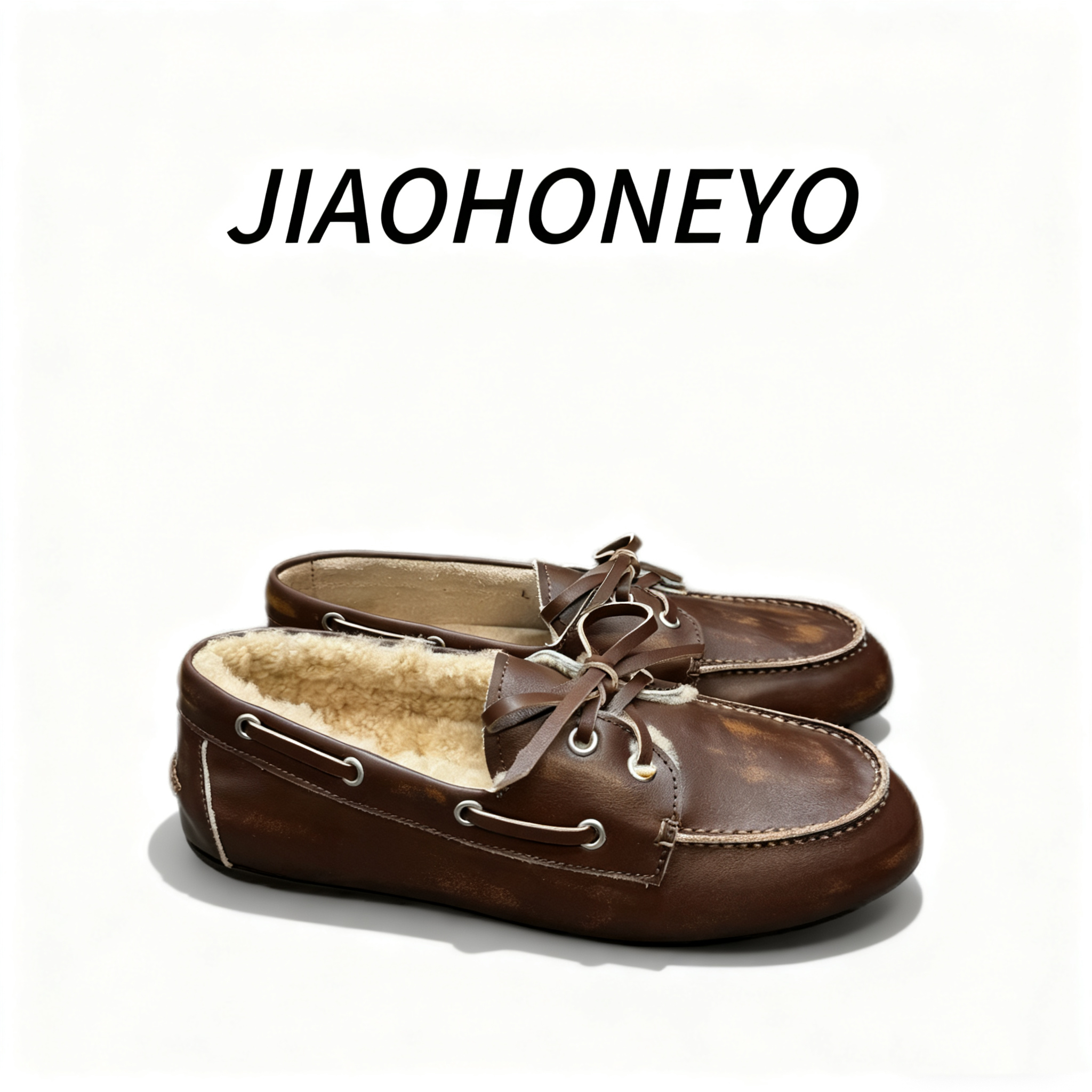 街头懒人鞋欧美风平底休闲鞋