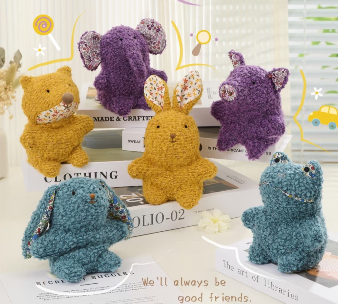 49098 可爱公仔 伽小年系列6款 毛绒玩偶 节日礼物，高15cm