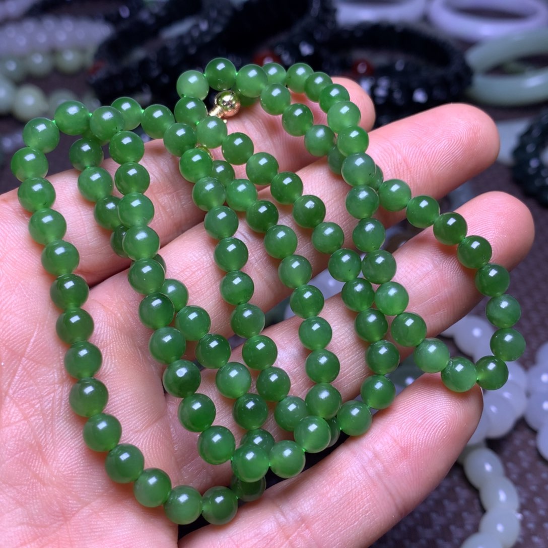 未镶嵌手串和田玉