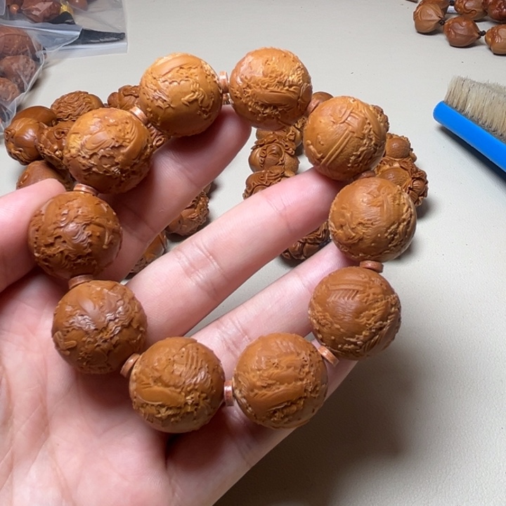 君***河橄榄核手串橄榄核