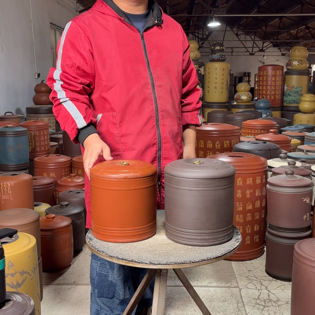 紫砂茶叶罐茶叶罐