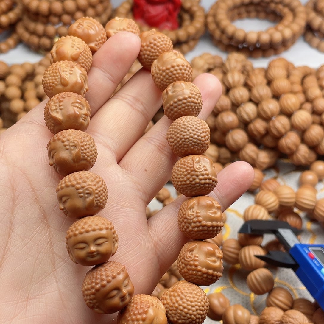 猴头核桃吊坠17.2宝宝佛手持
