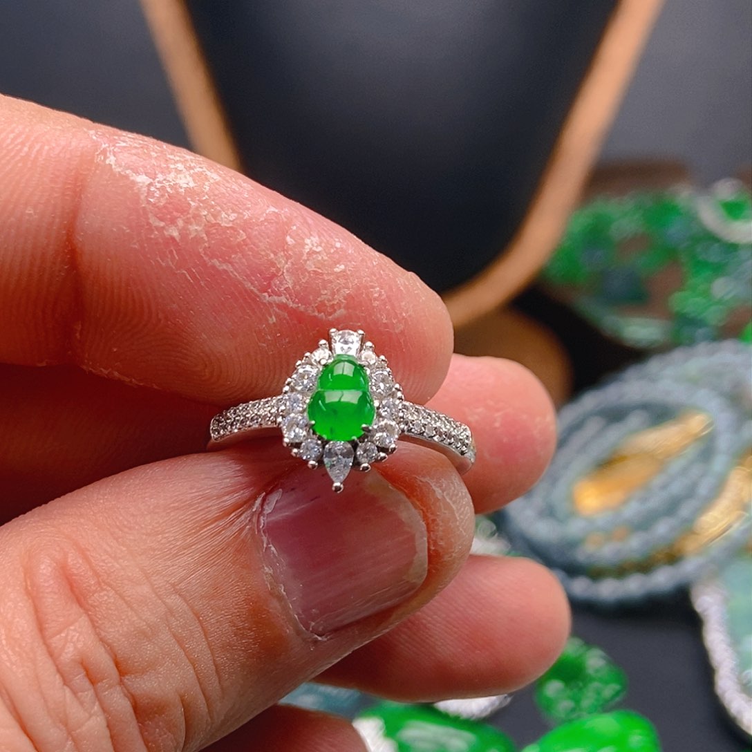 翡翠戒指未镶嵌463戒指