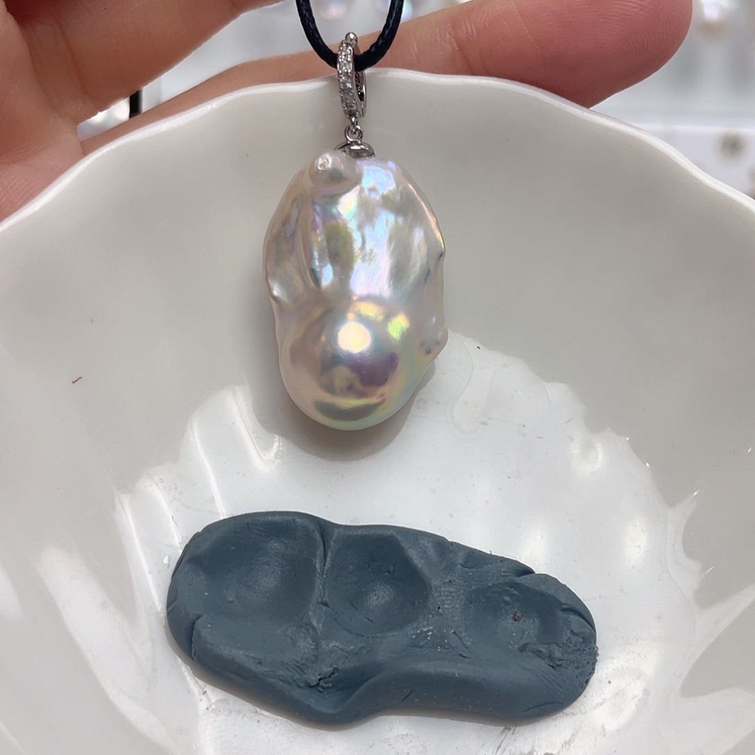 K***i未镶嵌淡水珍珠天然淡水珍珠巴洛克