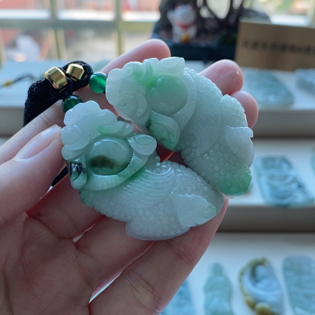 【闪购商品】颈饰未镶嵌翡翠天然缅甸A货翡翠