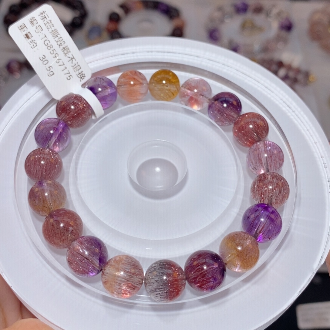 未镶嵌手链水晶F仙女超七10.5