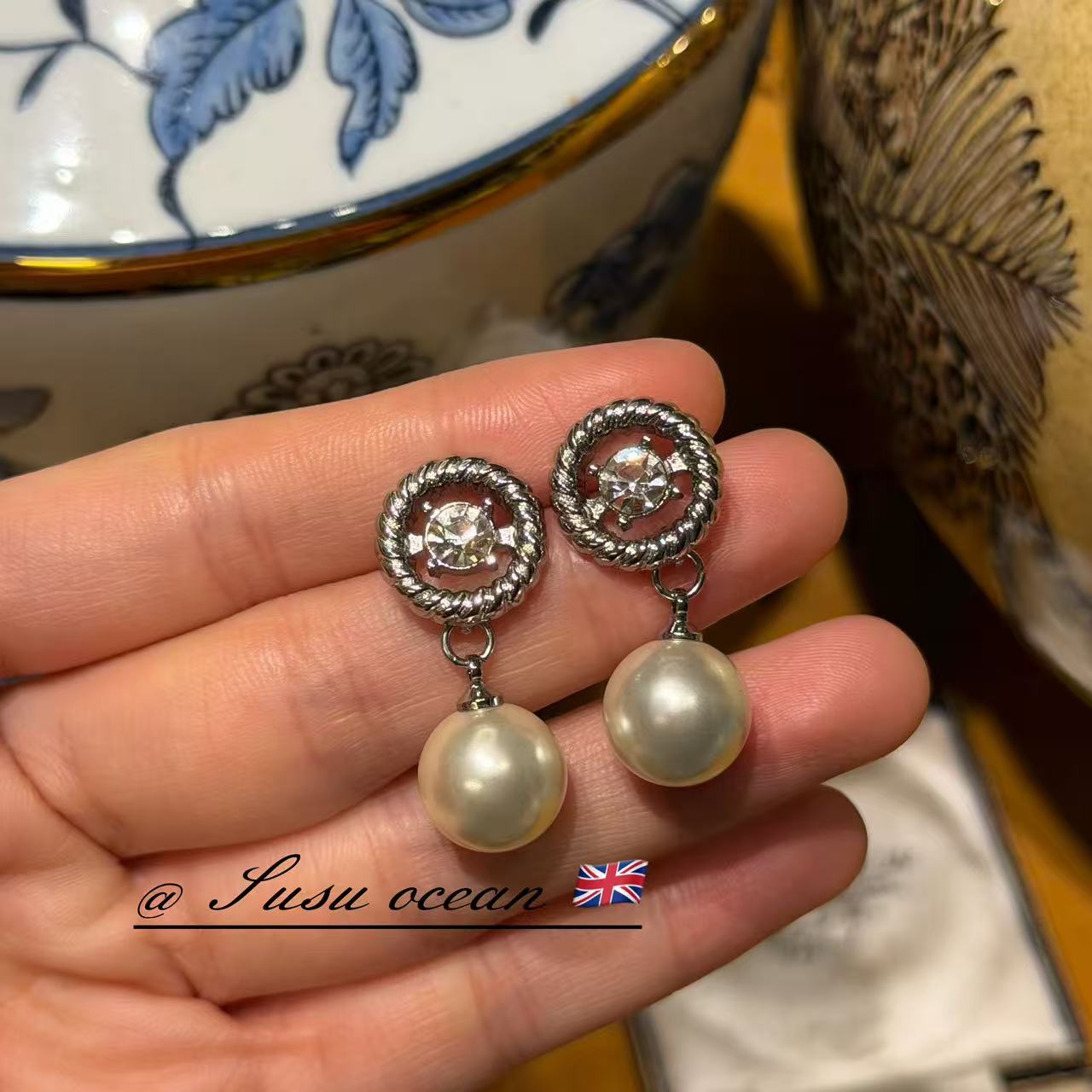 铜合金耳饰 Ruirui · Rowky 《华盛顿之旅》【520】鉴赏珠宝