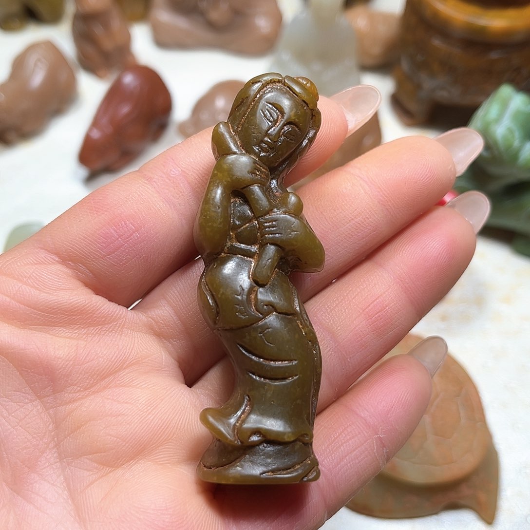 白玉菩提吊坠白玉菩提吊坠