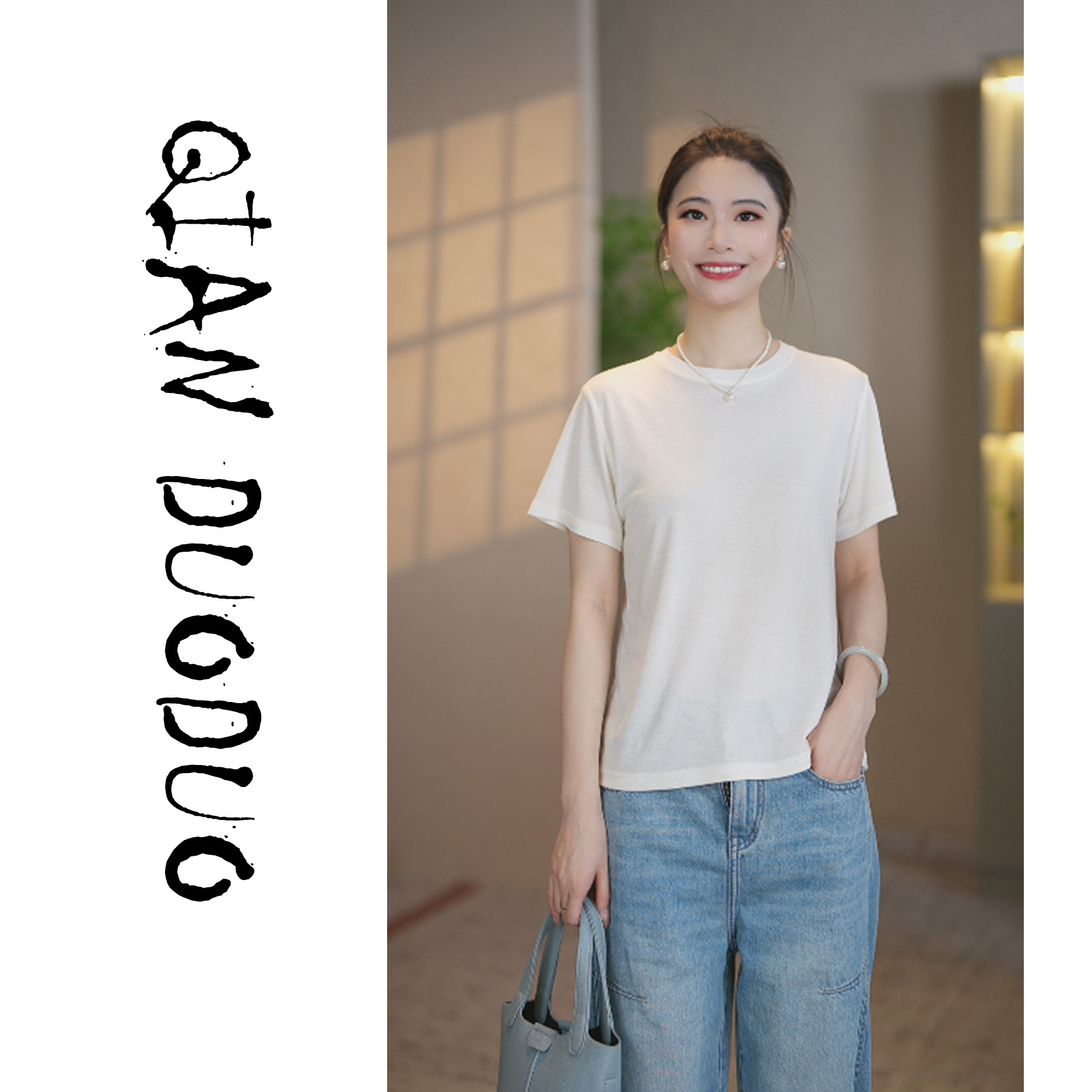 【百搭T桖】气质时尚白色百搭女士夏季宽松流行SYX67181309