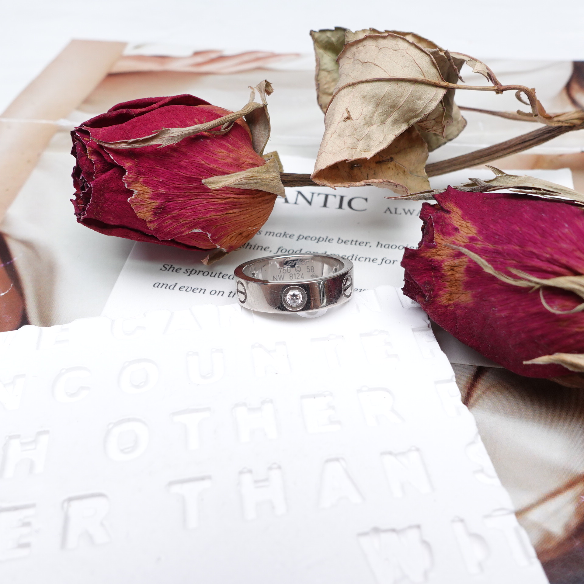 99新 Cartier/卡地亚 /戒指/T10243304